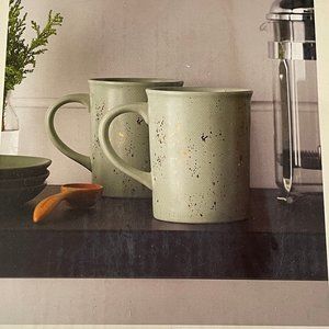 Hearth & Hand with Magnolia Speckle Set of 2 Stoneware Mugs